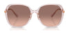 Coach CR636 HC8403D Sunglasses | Size 59 / Transparent Rose / Brown Pink Gradient (2N 32.7%) №570513
