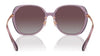 Coach CR636 HC8403D Sunglasses | Size 59 / Transparent Rose / Brown Pink Gradient (2N 32.7%) №570513