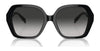 Coach CR615 HC8404U Sunglasses | Size 56 / Black / Grey Gradient (3N 13.2%) №50023C