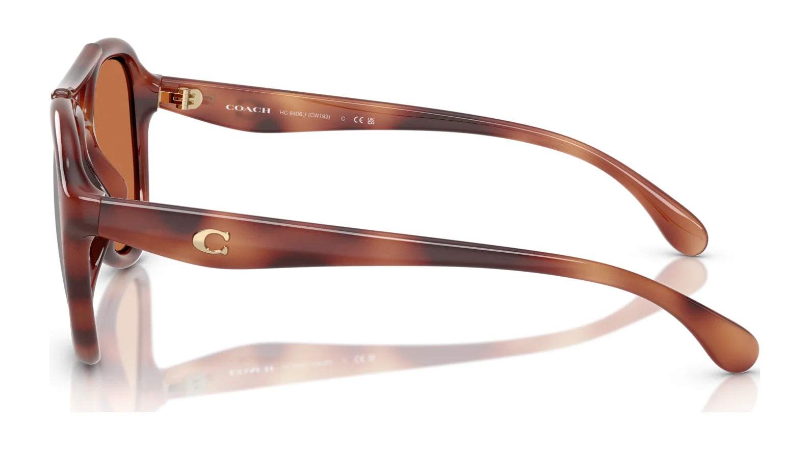 Coach CW183 HC8406U Sunglasses | Size 55 Coach CW183 HC8406U Sunglasses | Size 55