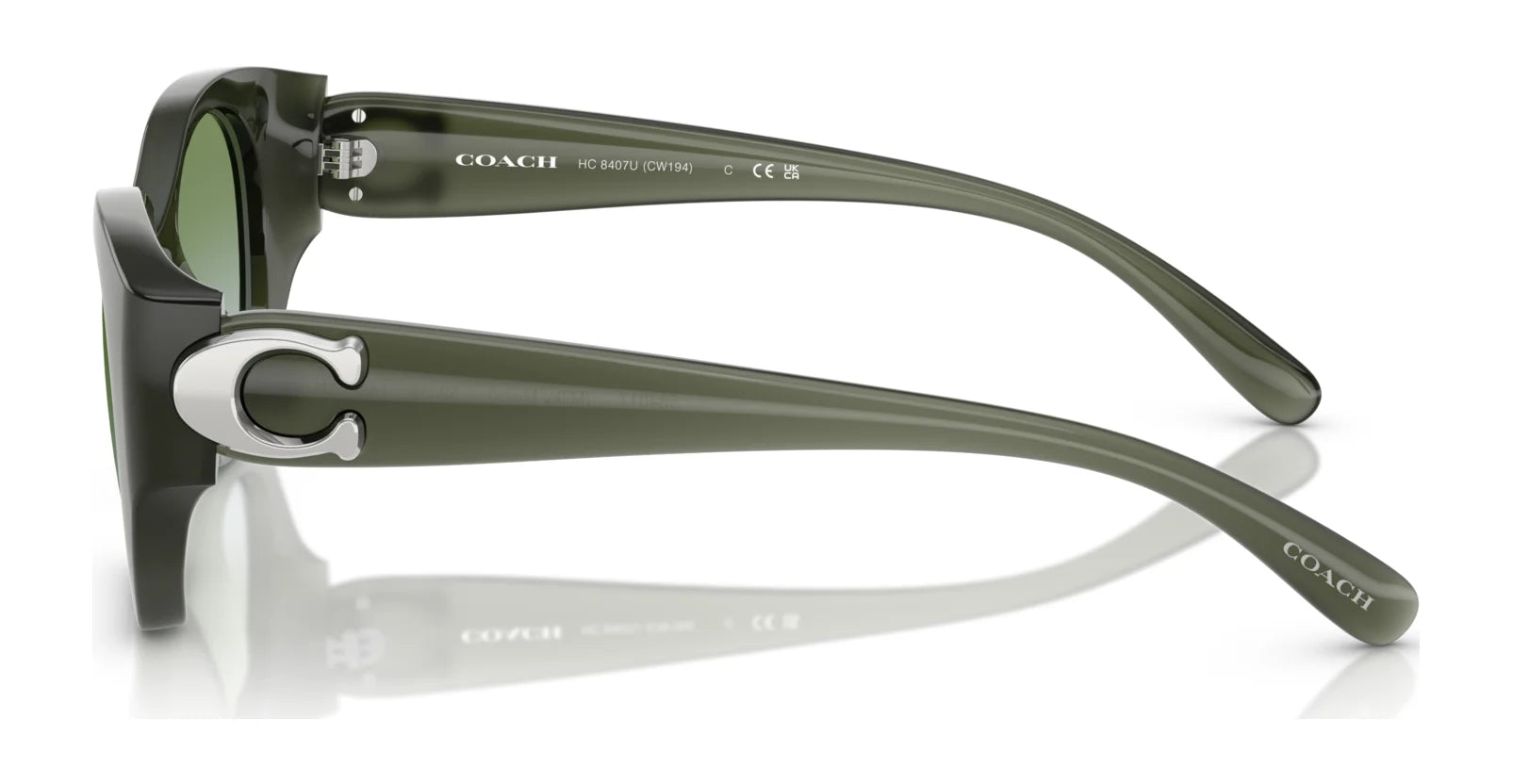 Coach CW194 HC8407U Sunglasses | Size 52 Coach CW194 HC8407U Sunglasses | Size 52