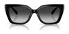 Coach CW202 HC8408F Sunglasses | Size 57 / Black / Grey Gradient (3N 13.2%) №50023C