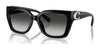 Coach CW195 HC8408U Sunglasses | Size 55 / Black / Grey Gradient (3N 13.2%) №50023C