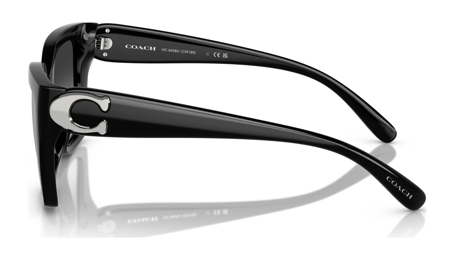 Coach CW195 HC8408U Sunglasses | Size 55 Coach CW195 HC8408U Sunglasses | Size 55