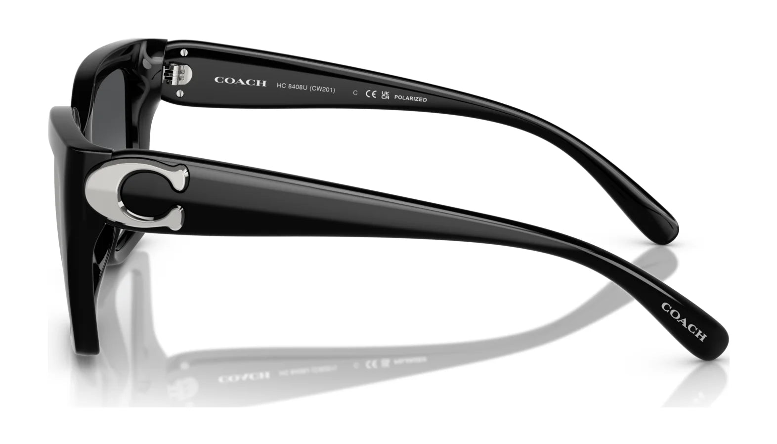 Coach CW195 HC8408U Sunglasses | Size 55 Coach CW195 HC8408U Sunglasses | Size 55