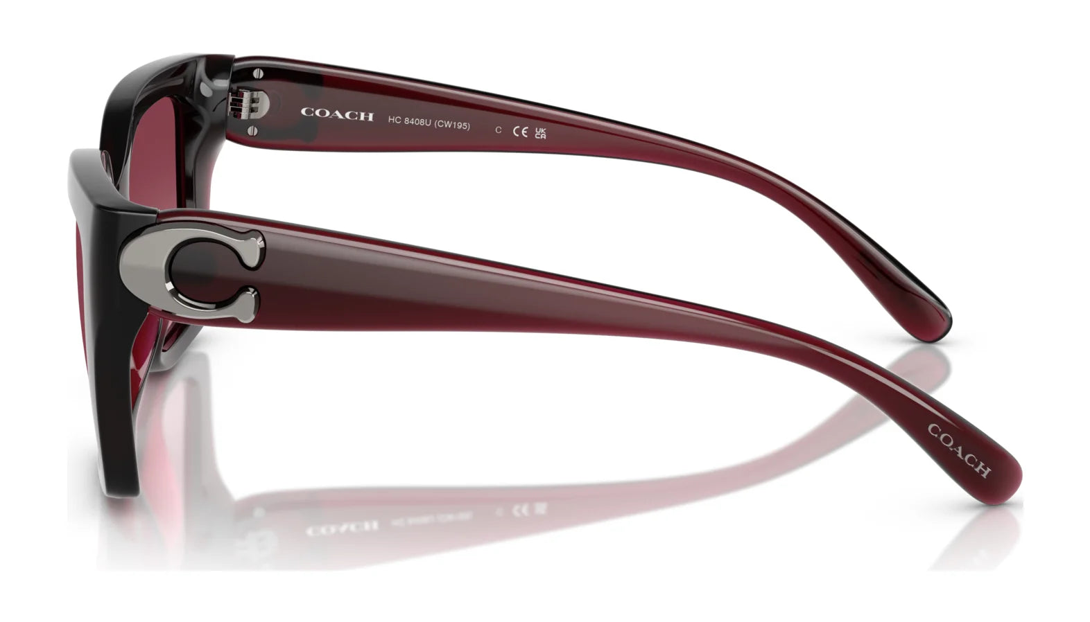 Coach CW195 HC8408U Sunglasses | Size 55 Coach CW195 HC8408U Sunglasses | Size 55