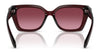 Coach CW201 HC8408U Sunglasses | Size 55 / Milky Buff №583914 / Brown Rose Gradient (2N 27%)