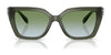 Coach CW195 HC8408U Sunglasses | Size 55 / Black / Grey Gradient (3N 13.2%) №50023C
