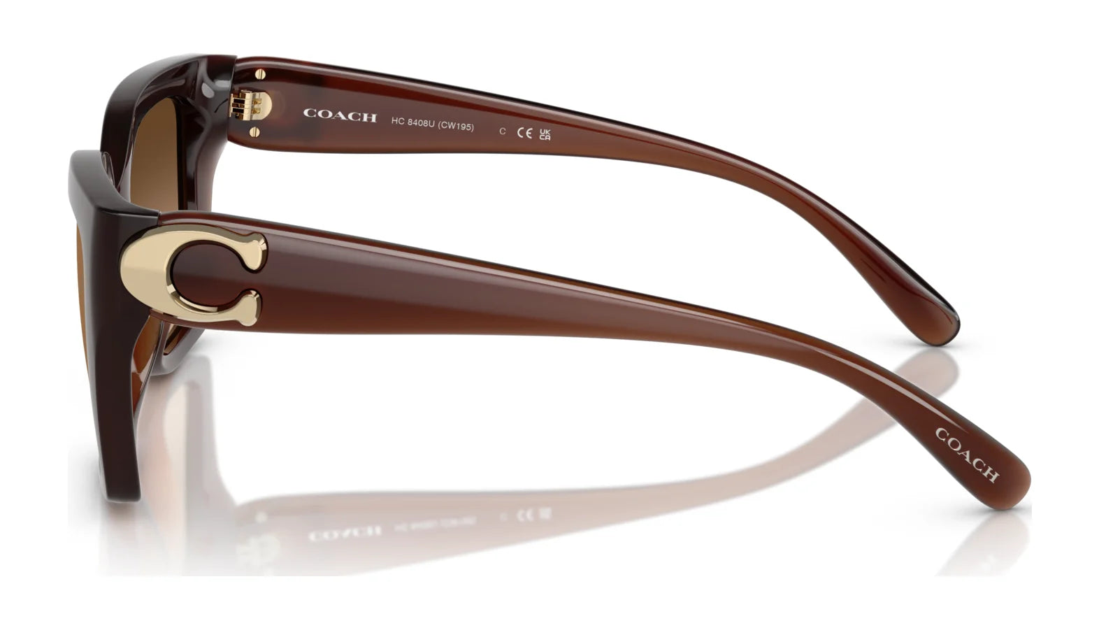 Coach CW195 HC8408U Sunglasses | Size 55 Coach CW195 HC8408U Sunglasses | Size 55