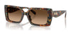 Coach CW224 HC8409U Sunglasses | Size 53 / Jade Pearl Tortoise / Brown Gradient (3N 14.2%) №584474