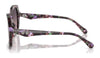 Coach CW225 HC8410U Sunglasses | Size 56 / Amethyst Pearl Tortoise / Smoke Purple Gradient (2N 21%) №584346