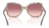 Coach CW225 HC8410U Sunglasses | Size 56 / Amethyst Pearl Tortoise / Smoke Purple Gradient (2N 21%) №584346