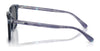 Coach CW405 HC8411U Sunglasses | Size 55 / Transparent Blue / Blue Solid (3N 16.6%) №582087