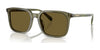 Coach CW405 HC8411U Sunglasses | Size 55 / Transparent Olive / Army Solid (3N 13.5%) №5848S7