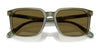 Coach CW405 HC8411U Sunglasses | Size 55 / Transparent Blue / Blue Solid (3N 16.6%) №582087