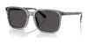 Coach CW405 HC8411U Sunglasses | Size 55 / Transparent Grey / Grey Solid (3N 10%) №584987