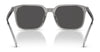 Coach CW405 HC8411U Sunglasses | Size 55 / Transparent Blue / Blue Solid (3N 16.6%) №582087