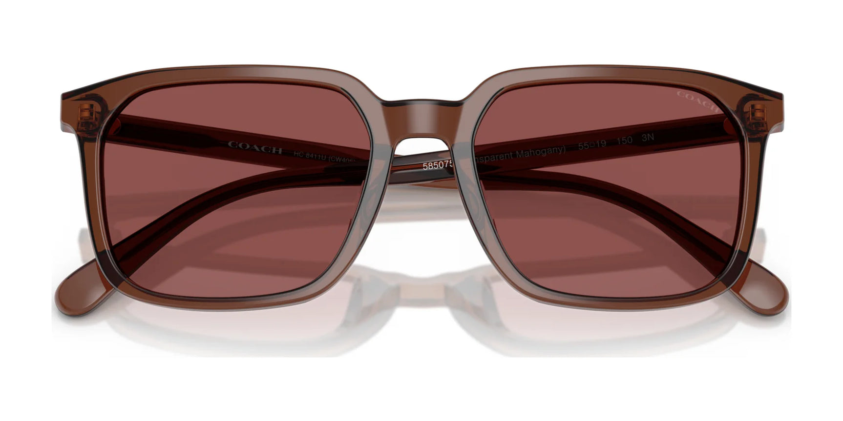 Coach CW405 HC8411U Sunglasses | Size 55 Coach CW405 HC8411U Sunglasses | Size 55