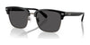 Coach CW406 HC8412 Sunglasses | Size 56 / Gunmetal/Black / Grey Solid (3N 10%) №500287