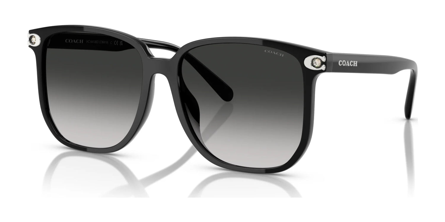 Coach CW419 HC8413BD Sunglasses Black / Grey Gradient Coach CW419 HC8413BD Sunglasses Black / Grey Gradient