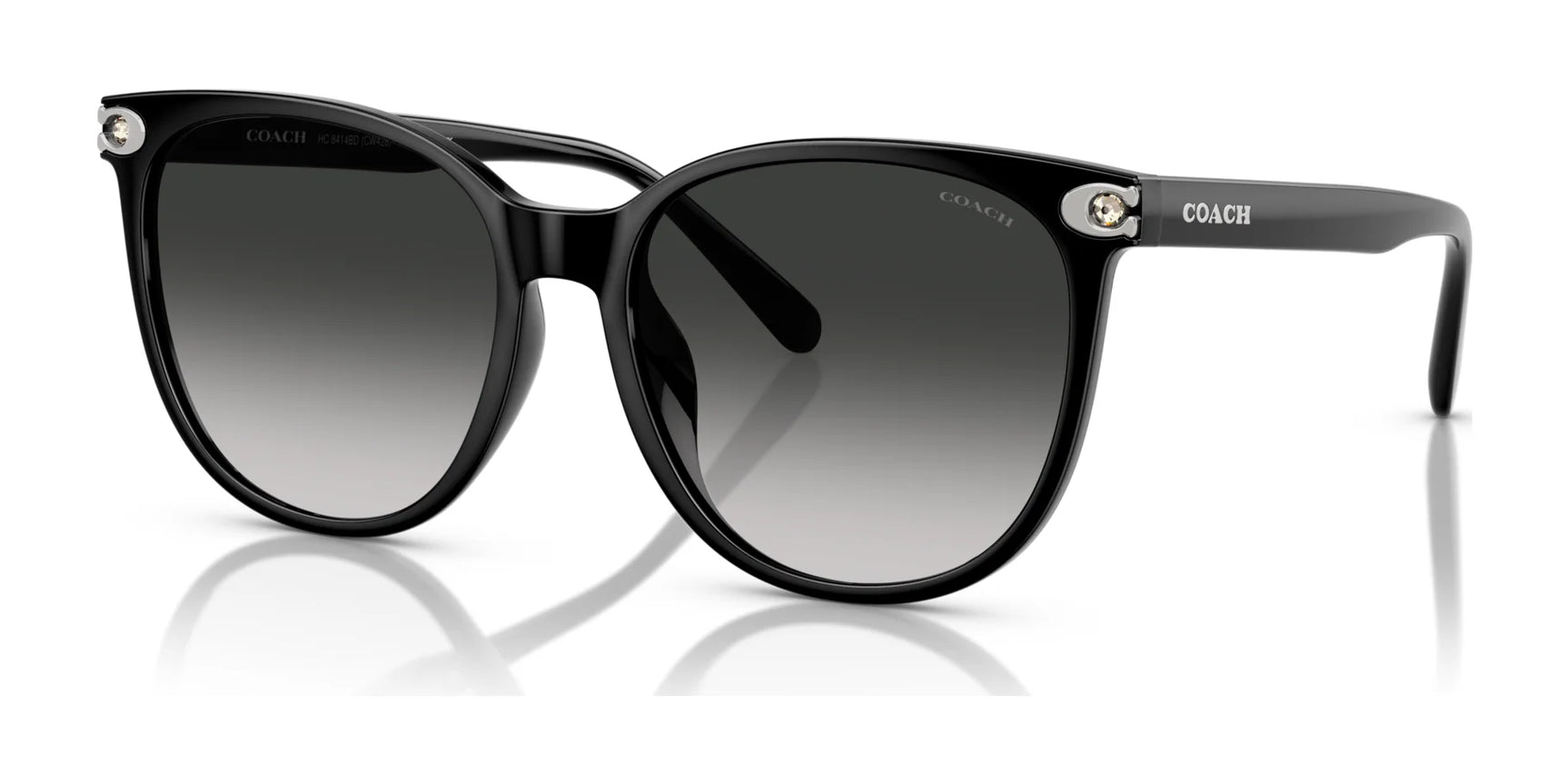Coach CW428 HC8414BD Sunglasses Black / Grey Gradient Coach CW428 HC8414BD Sunglasses Black / Grey Gradient