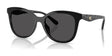 Coach CAD25 HC8419U Sunglasses Black / Grey Solid Coach CAD25 HC8419U Sunglasses Black / Grey Solid