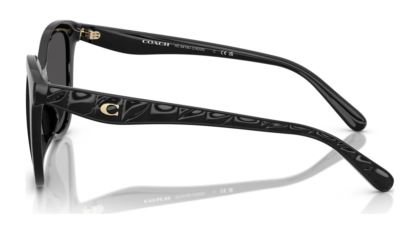 Coach CAD25 HC8419U Sunglasses | Size 55 Coach CAD25 HC8419U Sunglasses | Size 55