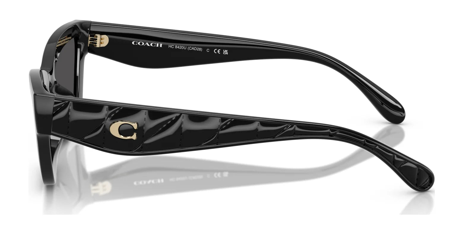 Coach CAD28 HC8420U Sunglasses | Size 55 Coach CAD28 HC8420U Sunglasses | Size 55