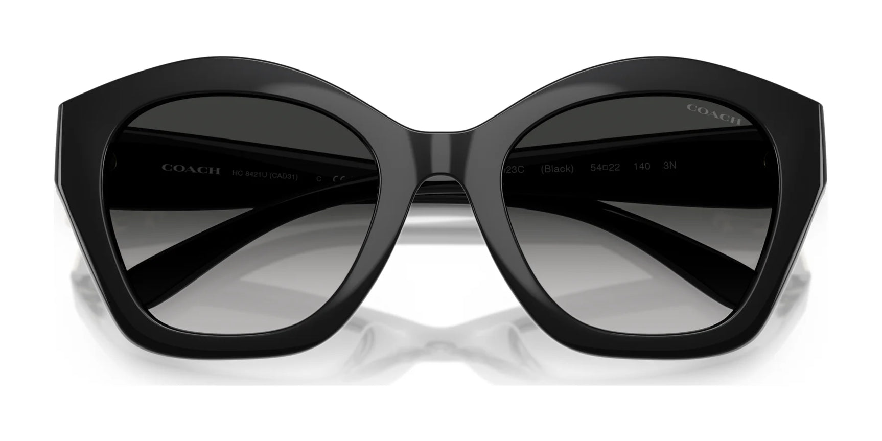 Coach CAD31 HC8421U Sunglasses | Size 54 Coach CAD31 HC8421U Sunglasses | Size 54