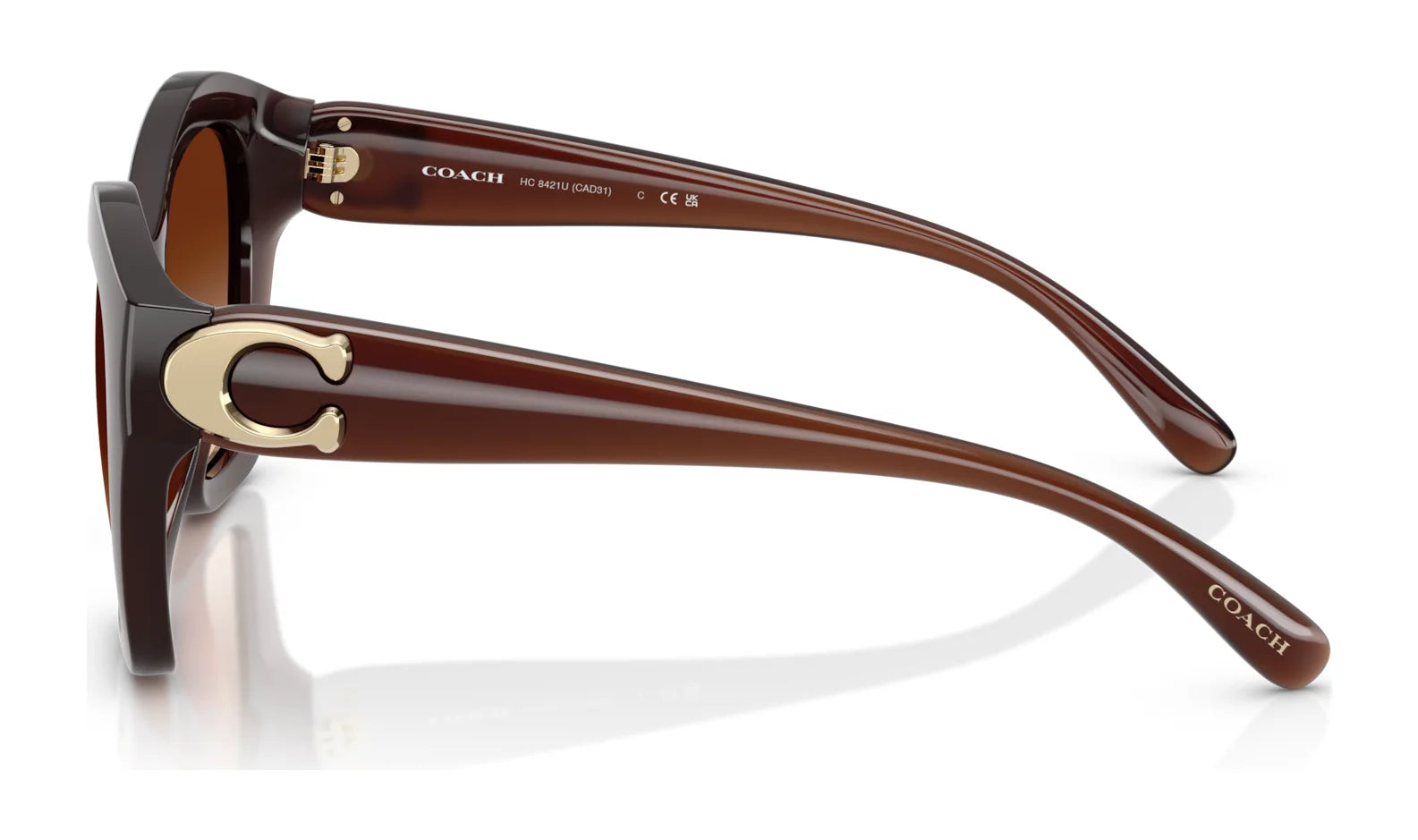 Coach CAD31 HC8421U Sunglasses | Size 54 Coach CAD31 HC8421U Sunglasses | Size 54