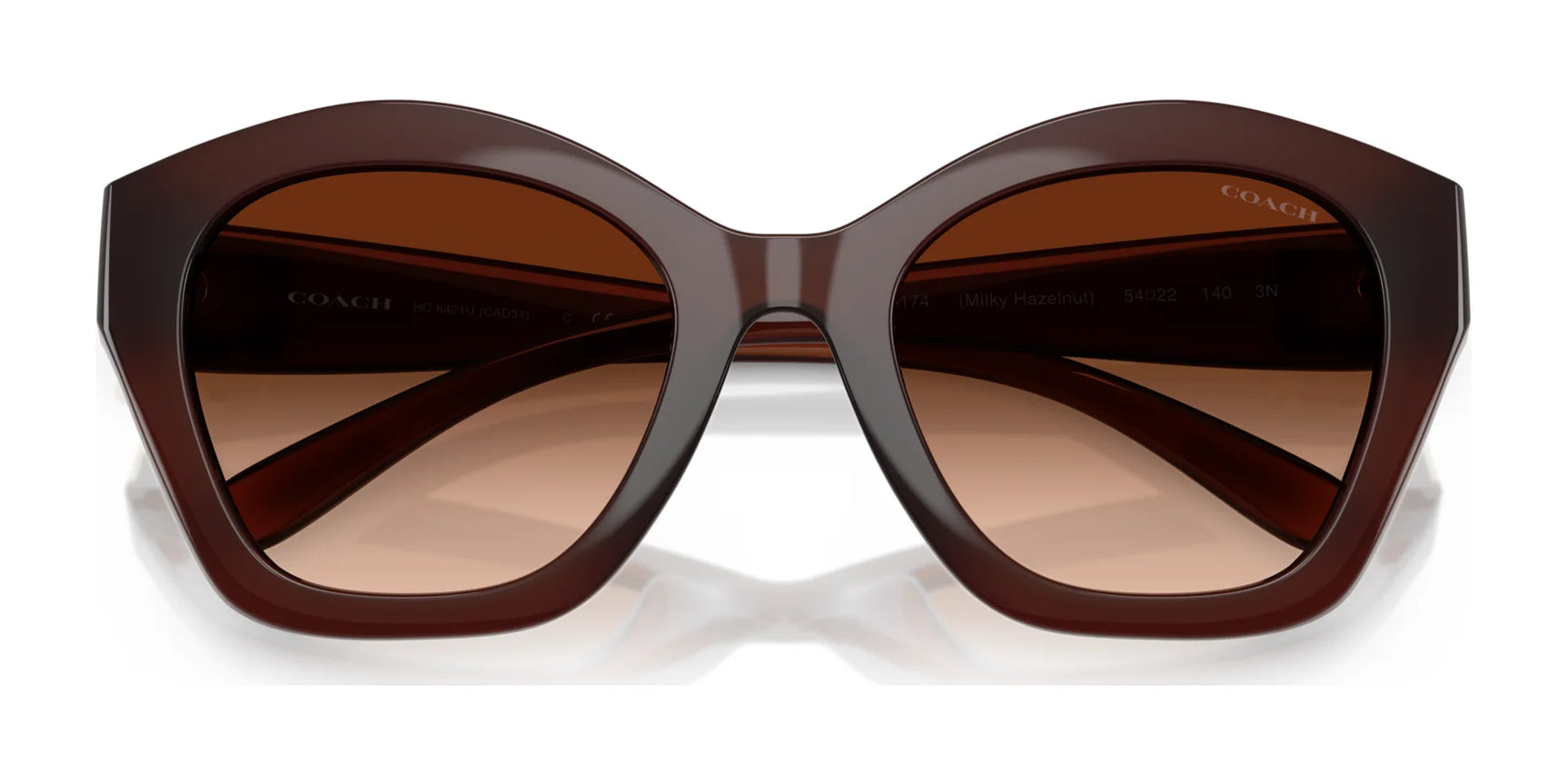 Coach CAD31 HC8421U Sunglasses | Size 54 Coach CAD31 HC8421U Sunglasses | Size 54