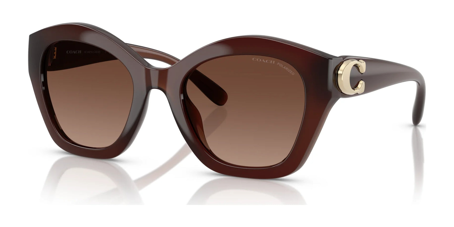 Coach CAD31 HC8421U Sunglasses | Size 54 Coach CAD31 HC8421U Sunglasses | Size 54