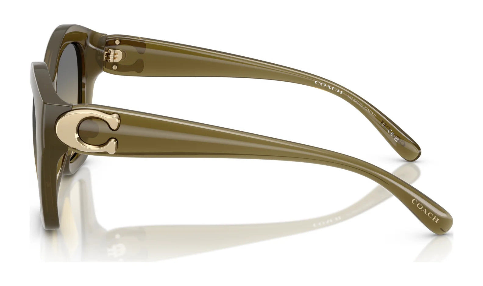 Coach CAD31 HC8421U Sunglasses | Size 54 Coach CAD31 HC8421U Sunglasses | Size 54