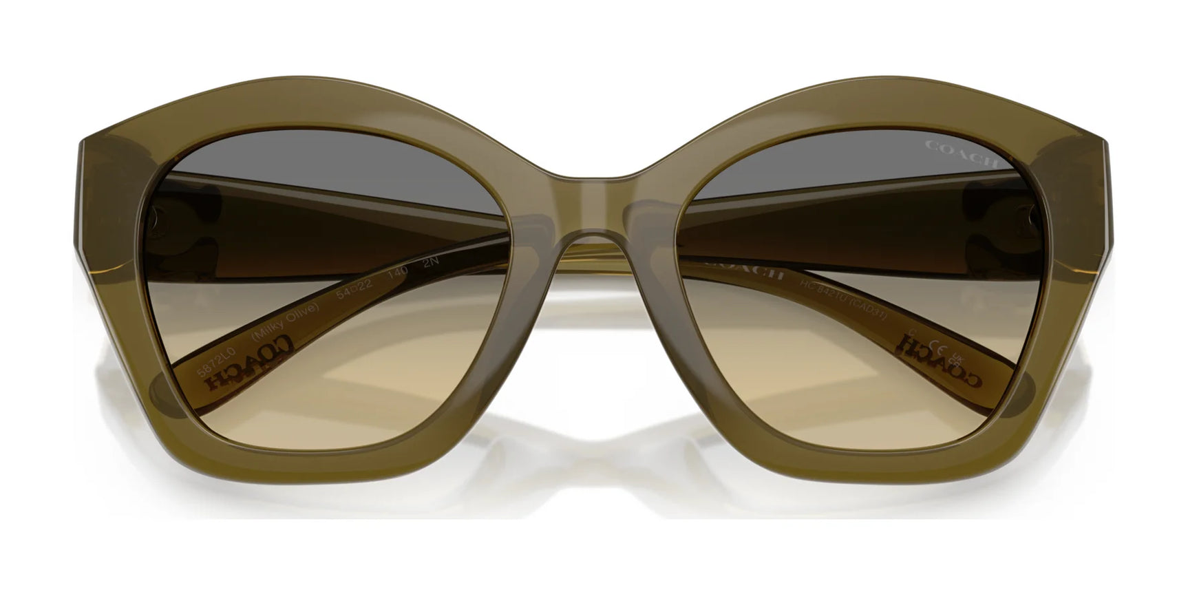 Coach CAD31 HC8421U Sunglasses | Size 54 Coach CAD31 HC8421U Sunglasses | Size 54