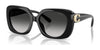 Coach CAD33 HC8422U Sunglasses | Size 55 / Black / Grey Gradient (3N 13.2%) №50023C