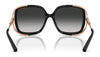 Coach CAD80 HC8423U Sunglasses | Size 56 / Black / Grey Gradient (3N 13.2%) №50023C