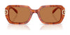 Coach CAD74 HC8425U Sunglasses | Size 52 / Black / Blue Solid (2N 37.3%) №500272