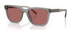 Coach CAD81 HC8426U Sunglasses | Size 54 / Matte Transparent Stone / Wine Solid (2N 21.3%) №58750H