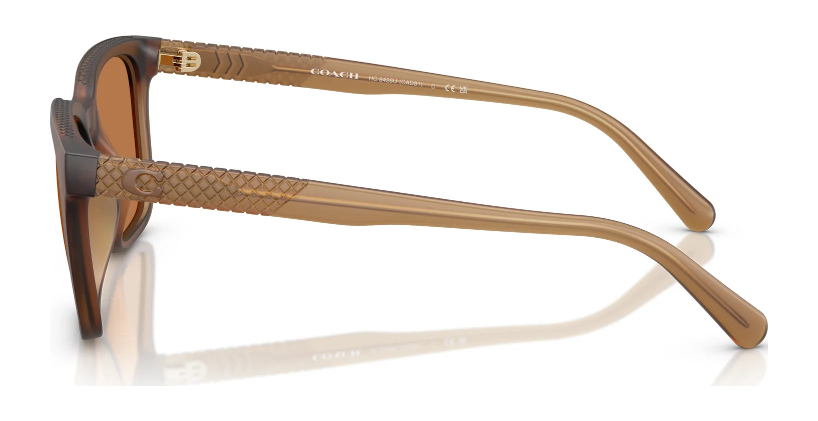 Coach CAD81 HC8426U Sunglasses | Size 54 Coach CAD81 HC8426U Sunglasses | Size 54