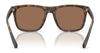 Coach CAE78 HC8427U Sunglasses | Size 57 / Matte Black / Grey Solid (3N 10%) №500287