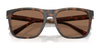 Coach CAE78 HC8427U Sunglasses | Size 57 / Matte Black / Grey Solid (3N 10%) №500287