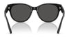 Coach CAE87 HC8430D Sunglasses | Size 56 / Black / Grey Solid (3N 10%) №500287