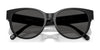 Coach CAE87 HC8430D Sunglasses | Size 56 / Black / Grey Solid (3N 10%) №500287