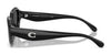 Coach CBY77 HC8433U Sunglasses | Size 52 / Black / Grey Solid (3N 10%) №500287