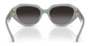 Coach CBY77 HC8433U Sunglasses | Size 52 / Black / Grey Solid (3N 10%) №500287