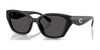 Coach CBY91 HC8434U Sunglasses | Size 53 / Black / Grey Solid (3N 10%) №500287