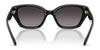Coach CBY91 HC8434U Sunglasses | Size 53 / Black / Grey Solid (3N 10%) №500287