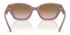Coach CBY91 HC8434U Sunglasses | Size 53 / Black / Grey Solid (3N 10%) №500287