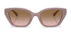 Coach CBY91 HC8434U Sunglasses | Size 53 / Black / Grey Solid (3N 10%) №500287