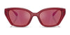 Coach CBY91 HC8434U Sunglasses | Size 53 / Black / Grey Solid (3N 10%) №500287